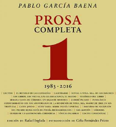 Publicación de “Prosa Completa” del español Pablo García Baena